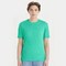 BELLA+CANVAS Crew Short Sleeve CVC Jersey Tee for Everyday Wear, Custom Printing & Casual Unisex Cotton Blend Shirt